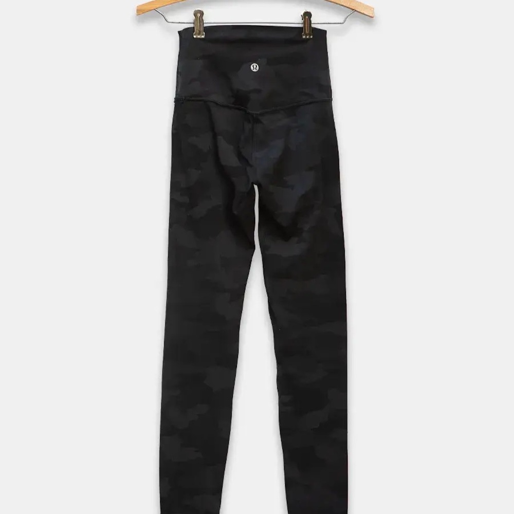 lululemon athletica Black Camo Leggings
